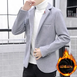 Blazer Men's Business Gentleman Wedding Fashion, Versatile, Trendy, Comfortable To Wear, Best Man, Slimming, Casual, Warm Blazer