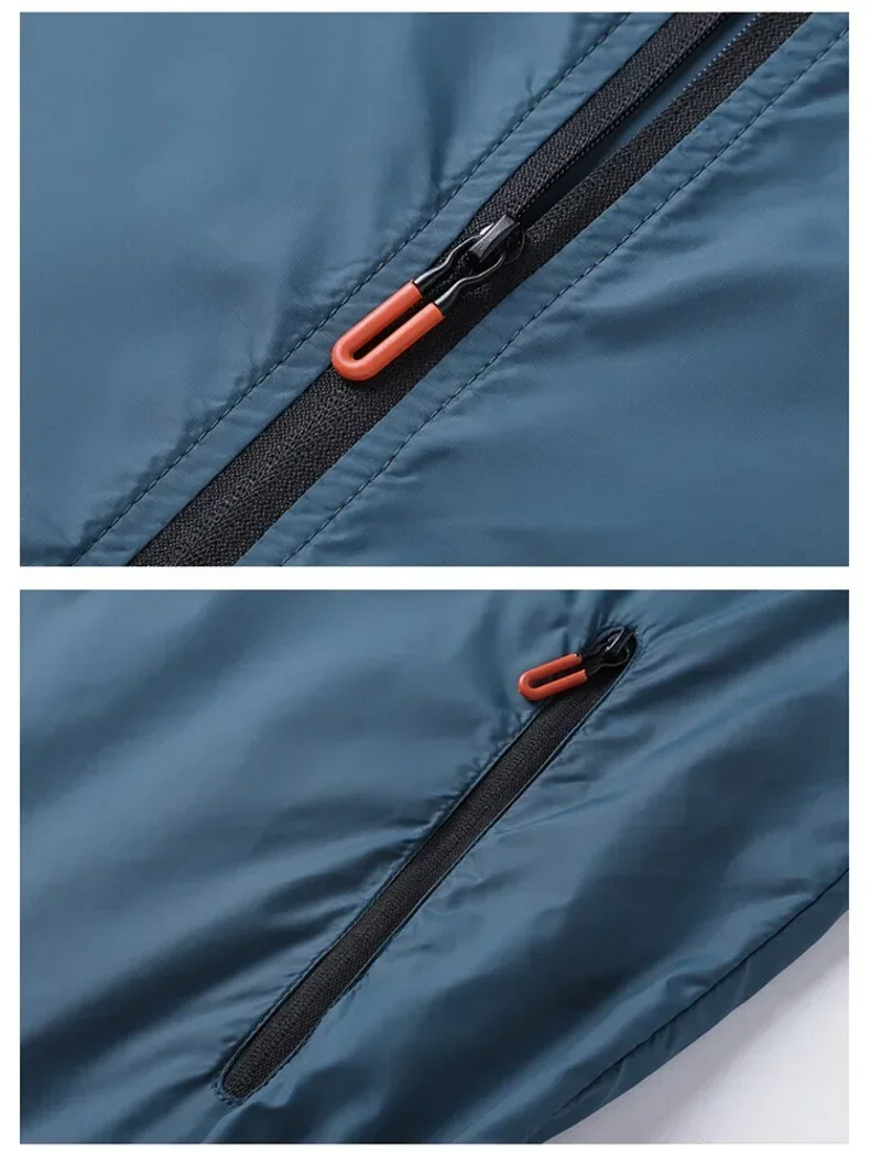 Sunscreen Coats Men's Breathable Sports Waterproof Jacket Summer UV Protection Outdoor Fishing Skin Clothing - Image 5