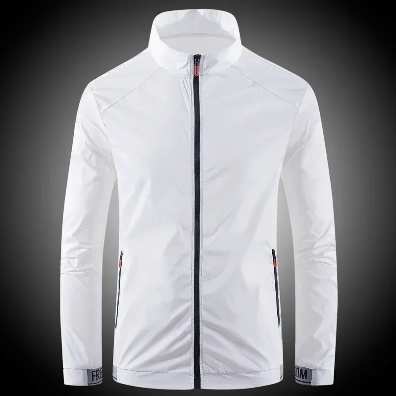 Sunscreen Coats Men's Breathable Sports Waterproof Jacket Summer UV Protection Outdoor Fishing Skin Clothing - Image 4