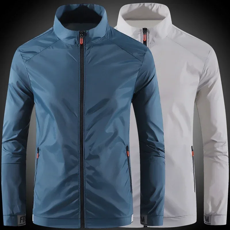 Sunscreen Coats Men's Breathable Sports Waterproof Jacket Summer UV Protection Outdoor Fishing Skin Clothing - Image 2
