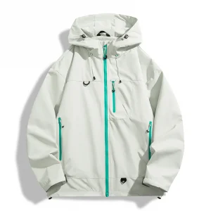 Unisex Hiking Jacket Waterproof Autumn Windbreaker Ourdoor Hooded Coats Women New Jacket Men Fishing Camping Climbing Coats