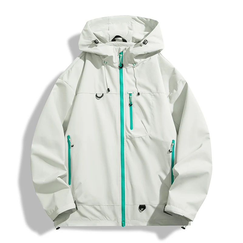 Unisex Hiking Jacket Waterproof Autumn Windbreaker Ourdoor Hooded Coats Women New Jacket Men Fishing Camping Climbing Coats