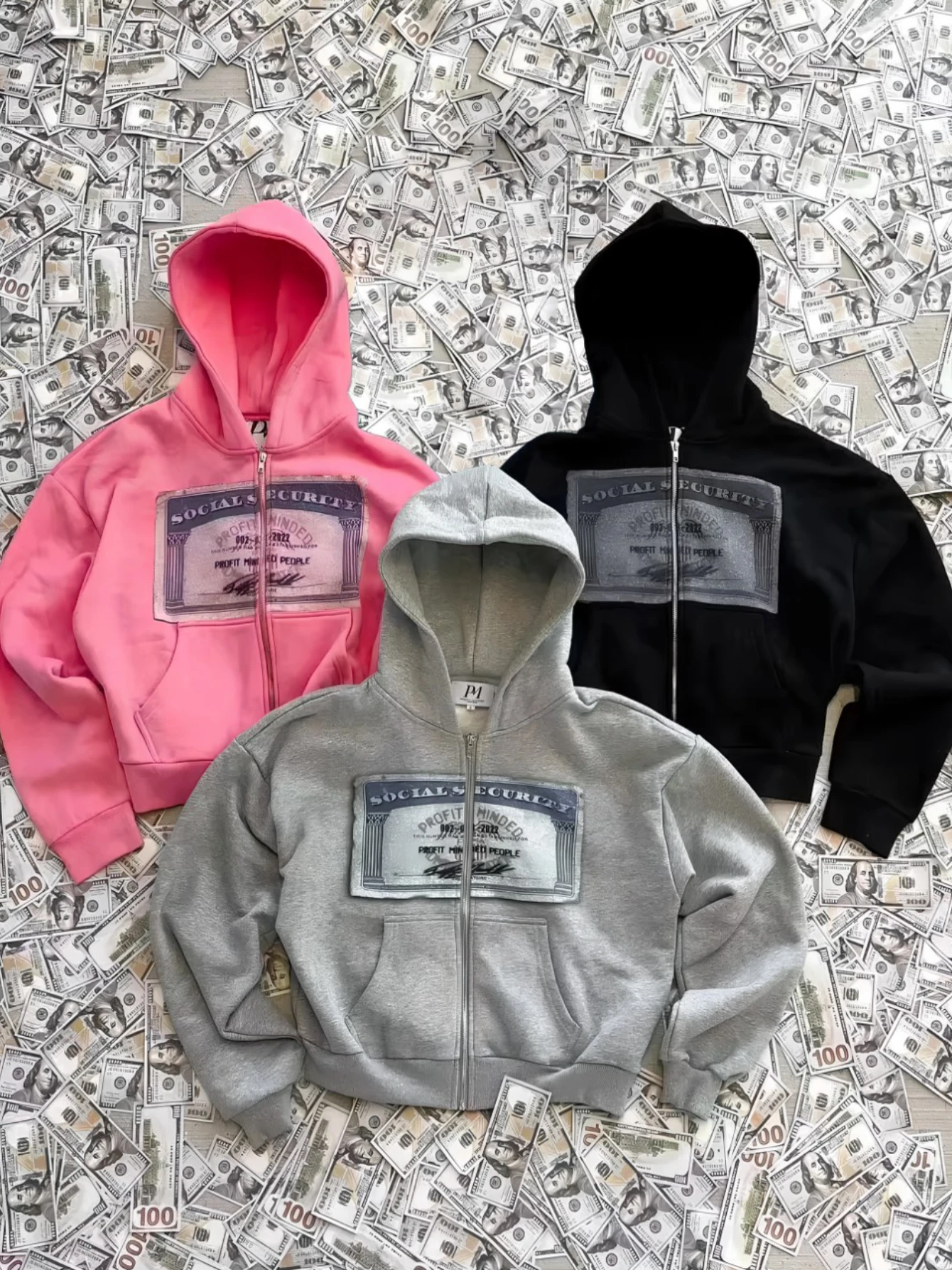 Vintage Grey Fall Jackets for Men Street Hip-hop Style Zip Up Hoodie Y2K Cute Hoodie Jacket Couple Outfit - Image 3